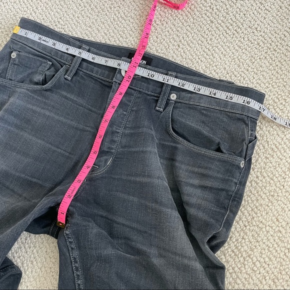 Hudson Sartor Slouchy Skinny Jeans Gray - Picture 6 of 7